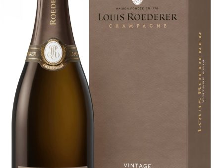 LOUIS ROEDERER BRUT VINTAGE GRAPHIC GIFT 2014 on Sale