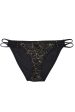 Wolf & Whistle Leah Gold Lace Strappy Bikini Brief Fashion