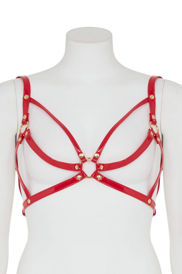 Open Harness Bra Red Hot on Sale