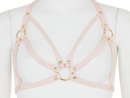 Open Harness Bra Pink For Discount