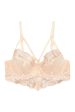 Wolf & Whistle Grace Blush embroidered underwired bra B - G For Sale