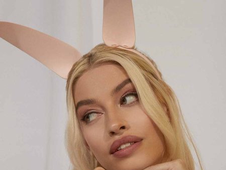 Rabbit Ear Headband Pink Cheap