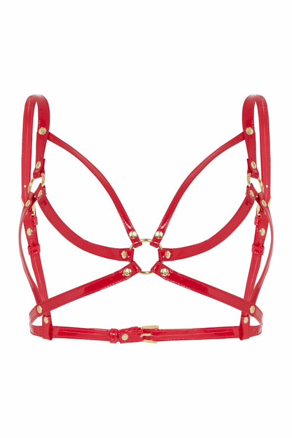 Open Harness Bra Red Hot on Sale