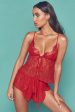 Wolf & Whistle Lottie Lace open front cami PJ set For Sale