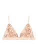 Grace blush embroidered triangle bra Online Hot Sale