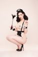 Bettie Page Latex Maid Apron on Sale