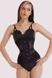 Fishnet Mesh Underbust Corset Discount