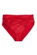 Hunter McGrady Plus Size Curve Red Wrap Bikini Bottom Supply