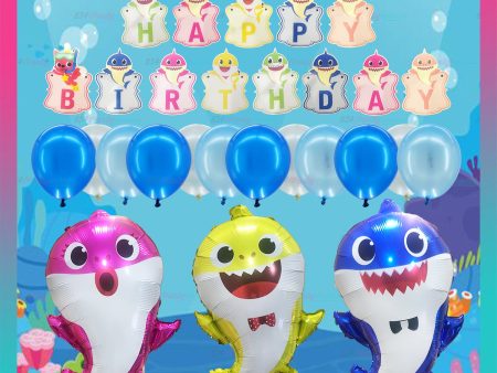 Baby Shark Party Bundle Set (sold by 10 s) Discount