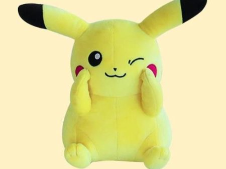 Winking Pikachu Pokémon Plush 25 cm For Discount