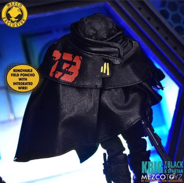 One:12 Mezco Krig the Black Spartan Toyz Fair 2021: Exclusive Online now