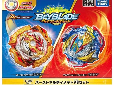 Takara Tomy Beyblade Burst Burst Ultimate VS Set B-205 (No Sticker Sheet Brand New) Hot on Sale