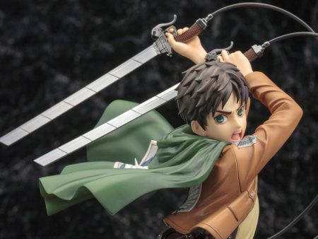 Attack on Titan ArtFX J Eren Yeager Figure (Renewal Package Ver.) 1 8 Scale Online now