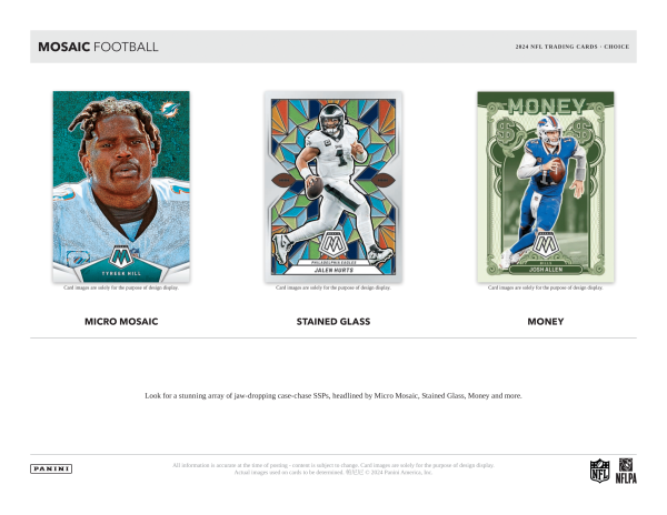 Panini - 2024 Mosaic American Football (NFL) - Choice Box For Cheap