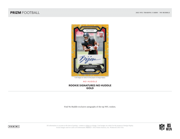 Panini - 2023 Prizm No Huddle American Football (NFL) - Hobby Box Sale