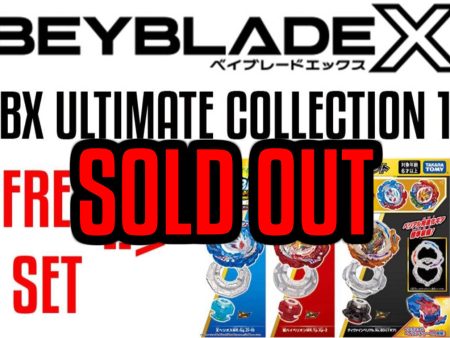 SOLD OUT LIMITED PRE-ORDER BEYBLADE BX ULTIMATE COLLECTION 1 Online now