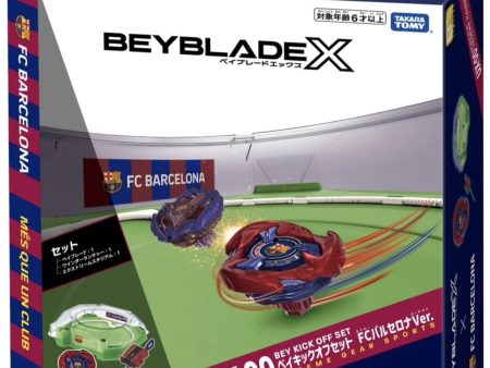 PRE-ORDER Beyblade X  Bey Kick Off Set  Stadium Barcelona Ver. UX-00 (Late Jan) Fashion