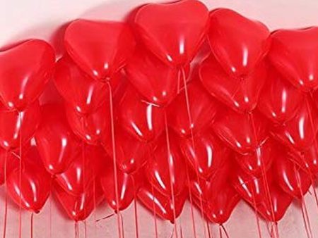 2024 VALENTINES 12  LATEX HEART BALLOONS THAILAND (3 bags min) Supply