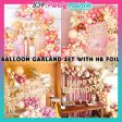 BALLOON GARLAND SET WITH HB LETTER FOIL For Discount