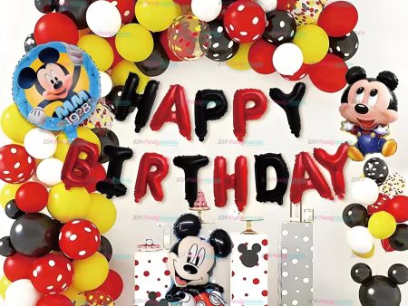 BALLOON GARLAND SET MICKEY-HY02032 Online