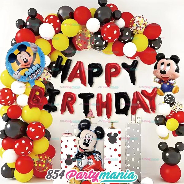 BALLOON GARLAND SET MICKEY-HY02032 Online