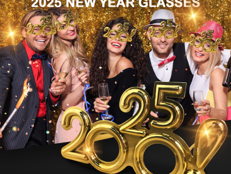 2025 NEW YEAR GLASSES For Sale