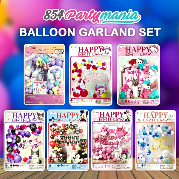 BALLOON GARLAND SETS CHARACTERS For Discount