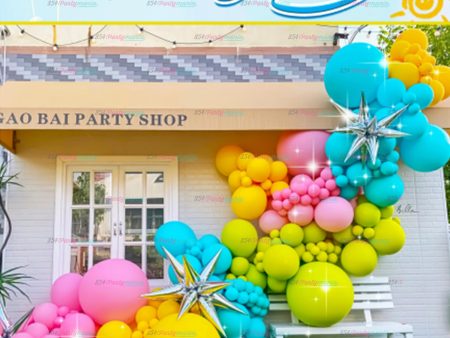 BALLOON GARLAND SETS-COLORFUL-QQL-139 on Sale