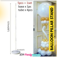 BALLOON PILLAR STAND (sold by 5 s) Fashion