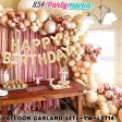 BALLOON GARLAND SET WITH HB LETTER FOIL For Discount