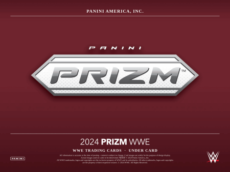 Panini - 2024 Prizm WWE Wrestling Under Card - Hobby Box Hot on Sale