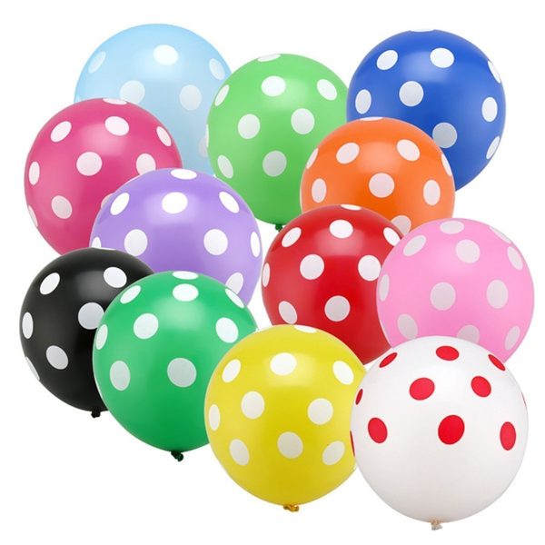 Fullprint Polka Dotted Balloons (3bags min) Sale