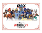 Onyx Authenticated - 2023 Onyx Vintage American Football (NFL) - Hobby Box on Sale