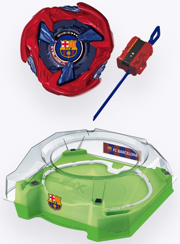 PRE-ORDER Beyblade X  Bey Kick Off Set  Stadium Barcelona Ver. UX-00 (Late Jan) Fashion