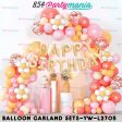 BALLOON GARLAND SET WITH HB LETTER FOIL For Discount