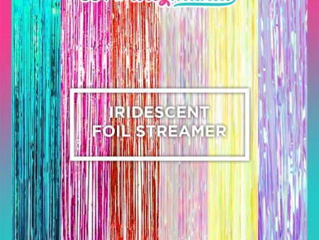 2 Meters Foil Curtain Iridescent (5pcs min) Cheap