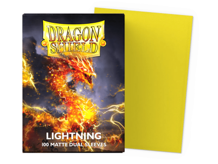 Dragon Shield - Matte Dual Sleeves - Standard Size - 100pk - Lightning Sale