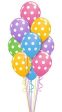 Fullprint Polka Dotted Balloons (3bags min) Sale