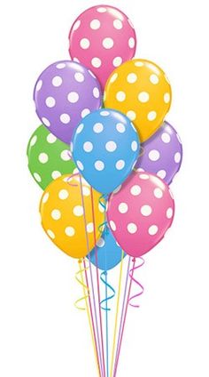 Fullprint Polka Dotted Balloons (3bags min) Sale