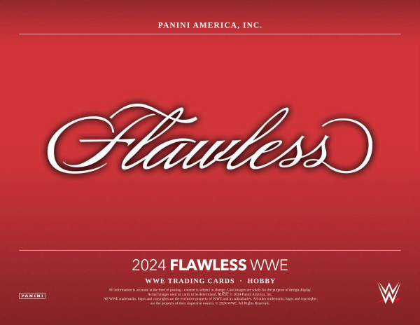 Panini - 2024 Flawless WWE - Hobby Box Online Hot Sale