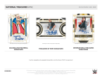 Panini - 2024 National Treasures WWE - Hobby Box Discount