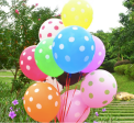 Fullprint Polka Dotted Balloons (3bags min) Sale