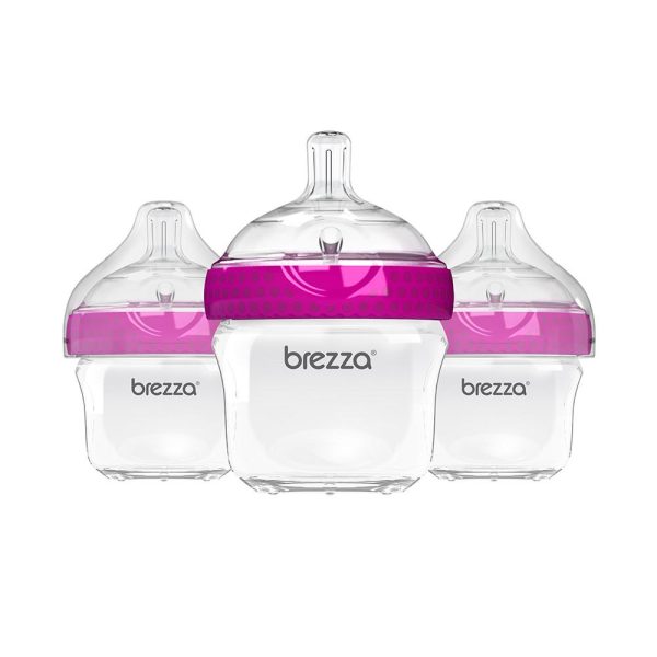 Baby Brezza Natural Bottle 5 oz, 3 pack Hot on Sale