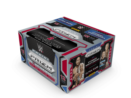 Panini - 2024 Prizm WWE Wrestling - Hobby Box (12 Packs) on Sale