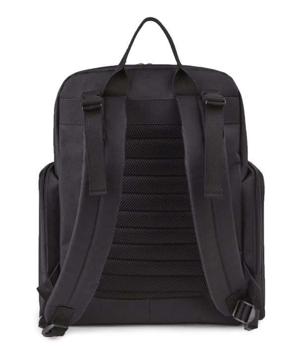 Jeep Adventurers Diaper Backpack - Black & Grey For Discount