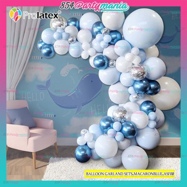 BALLOON GARLAND SETS-MACARONBLUE-ASF010 Fashion