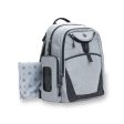 Jeep Adventurers Diaper Backpack- Grey Crosshatch Supply