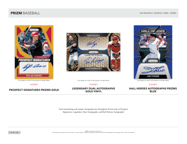 Panini - 2024 Prizm Baseball (MLB) - Hobby Box Hot on Sale