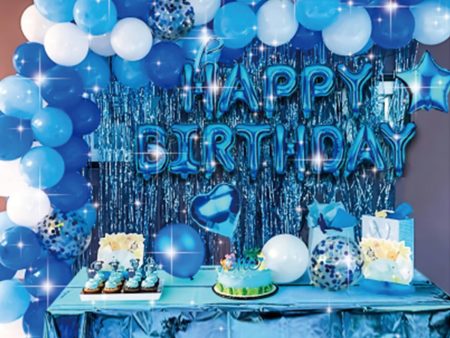 BALLOON GARLAND SETS-CURTAINBLUE-QQL-80 Fashion