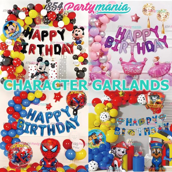 BALLOON GARLAND SET MICKEY-HY02032 Online